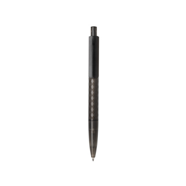 Logo trade promotional items image of: X3 GRS recycled PC plastic pen frosted