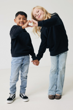 Logotrade promotional gifts photo of: Iqoniq Yengo kids recycled cotton hoodie with sidepockets