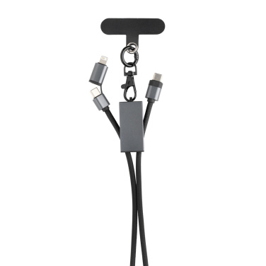 Logotrade business gifts photo of: Terra RCS recycled PET phone cord with dual charge cable