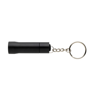 Logotrade promotional product image of: Flash RCS recycled aluminium keychain torch