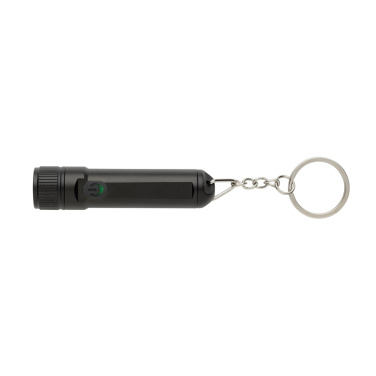 Logotrade promotional product picture of: Gear X rechargeable ultra bright keychain torch
