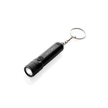 Logotrade promotional merchandise photo of: Gear X rechargeable ultra bright keychain torch