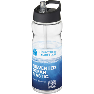 Logo trade promotional merchandise picture of: H2O Active® Eco Base 650 ml spout lid sport bottle