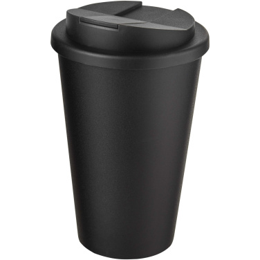 Logo trade promotional giveaways picture of: Americano® Eco 350 ml recycled tumbler with spill-proof lid