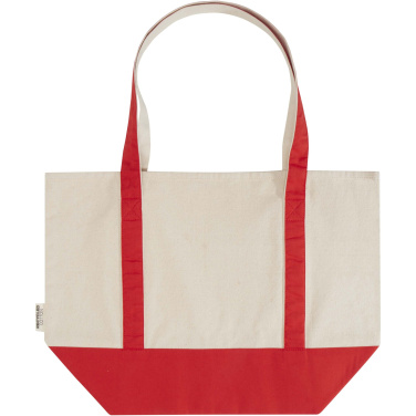 Logotrade promotional giveaway image of: Sam 320 g/m² GRS recycled cotton tote bag