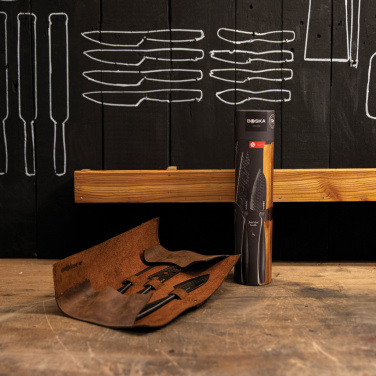 Logotrade promotional merchandise photo of: BOSKA Cheese Knife Set Monaco+ Black