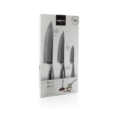 Logo trade promotional item photo of: BOSKA Kitchen Knives Monaco+, set of 3