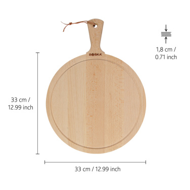 Logotrade corporate gift picture of: BOSKA Serving Board Round Amigo L