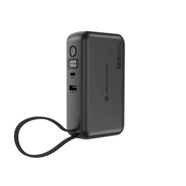 Logo trade promotional giveaways image of: Urban Vitamin Eureka hybrid GANcharger 10000mah powerbank65W