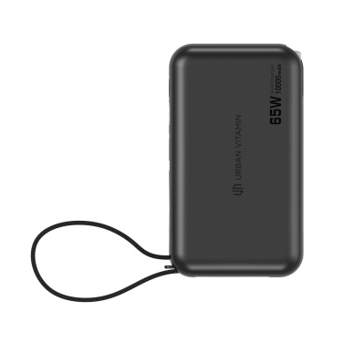 Logo trade promotional gifts picture of: Urban Vitamin Eureka hybrid GANcharger 10000mah powerbank65W