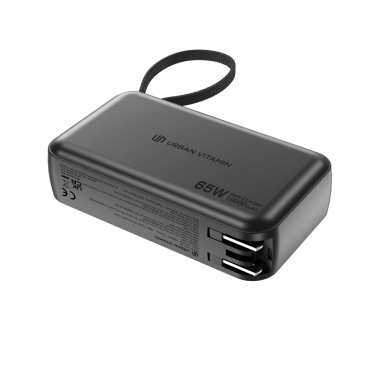 Logotrade corporate gift picture of: Urban Vitamin Eureka hybrid GANcharger 10000mah powerbank65W