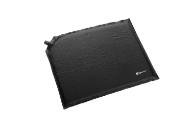 Logo trade advertising products picture of: Inflatable cushion ANTERO Schwarzwolf