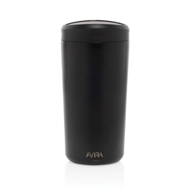 Logotrade corporate gift image of: Avira Alix RCS re-steel click tumbler 400ML