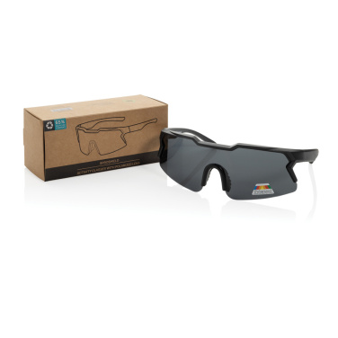 Logo trade promotional merchandise picture of: SproShield RCS plastic activity glasses with polarized lens