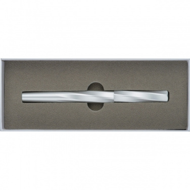 Logotrade promotional item image of: MoLu brass rollerball Praia Grande