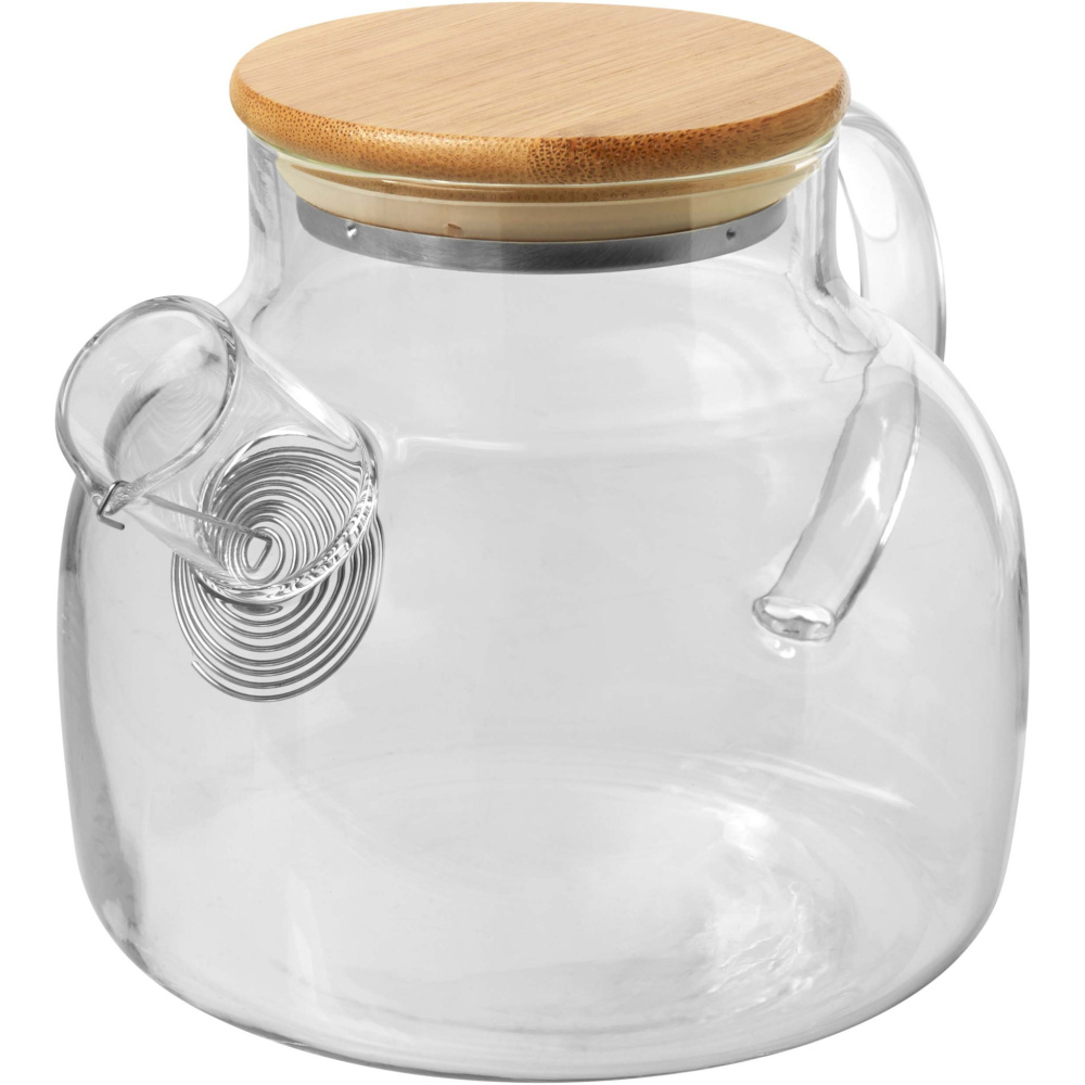 Logotrade promotional merchandise picture of: Zen tea pot with strainer and bamboo lid