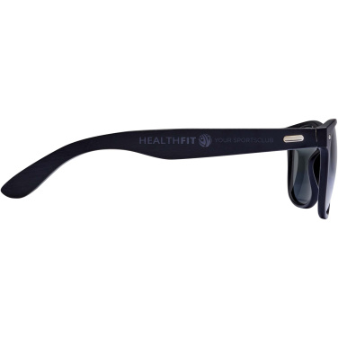 Logo trade advertising products image of: Arlo bamboo sunglasses with black coating