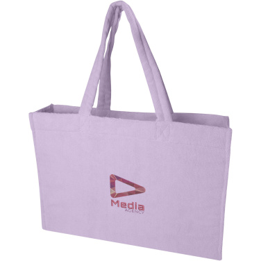 Logo trade promotional items picture of: Siam GRS recycled terry beach tote bag 13L