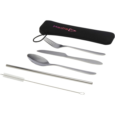 Logotrade promotional merchandise image of: Sheen 5-piece stainless steel cutlery set