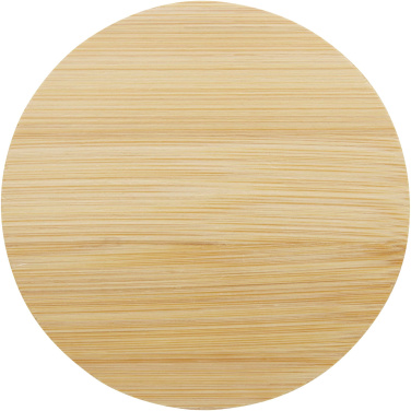 Logotrade promotional giveaway picture of: Lenora 250 ml glass cup with bamboo lid