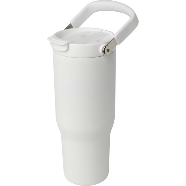 Logotrade corporate gift picture of: Bronx 900 ml RCS recycled stainless steel copper vacuum insulated tumbler with dual function lid