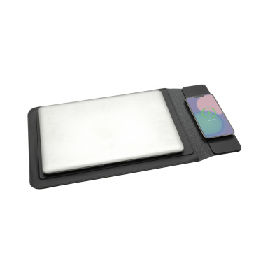 Logo trade corporate gift photo of: Swiss Peak 15W magnetic charging laptop sleeve 14-15,6"