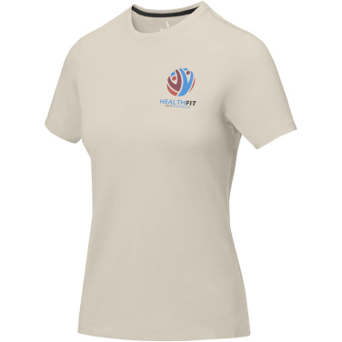 Logo trade promotional giveaway photo of: Nanaimo short sleeve women's t-shirt