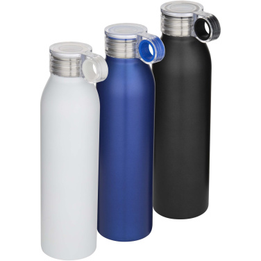 Logo trade promotional merchandise picture of: Grom 650 ml RCS recycled stainless steel water bottle