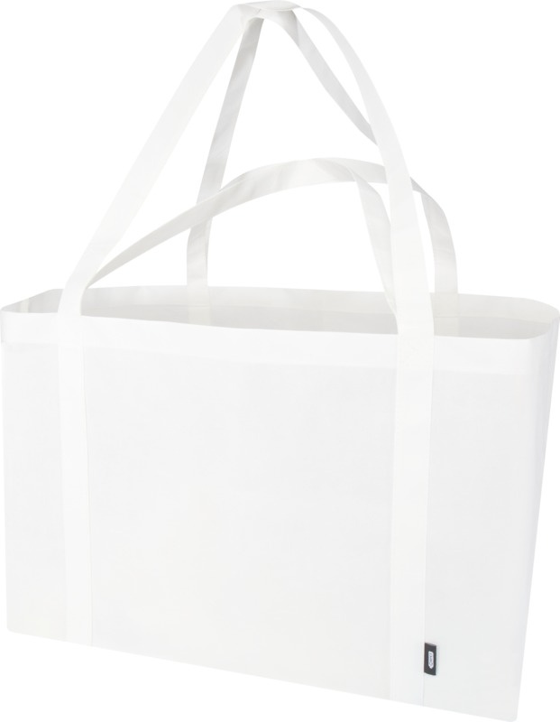 Logo trade corporate gifts picture of: Jumbo GRS recycled non-woven extra large tote bag 65L