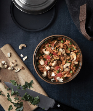 Logotrade promotional giveaway image of: Black+Blum Glass Lunch Bowl 750ml