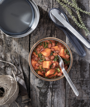 Logo trade promotional merchandise picture of: Black+Blum Glass Lunch Bowl 750ml