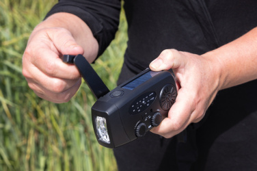 Logotrade corporate gift image of: RescueWave RCS recycled plastic emergency radio