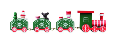 Logotrade advertising product image of: Wooden Christmas train