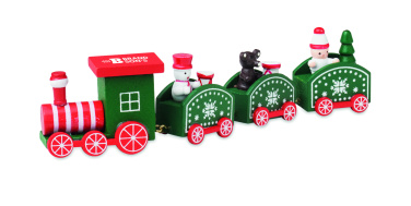 Logotrade advertising products photo of: Wooden Christmas train