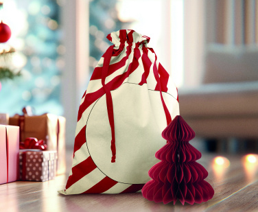 Logotrade promotional giveaway picture of: Large Santa cotton bag