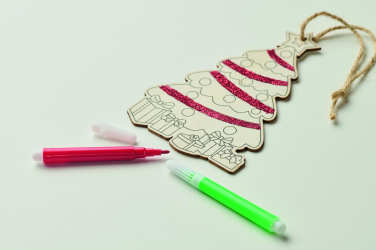 Logo trade promotional gifts image of: Christmas tree ornament