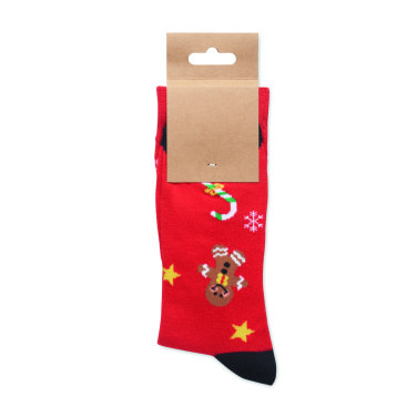 Logotrade promotional products photo of: Pair of Christmas socks M