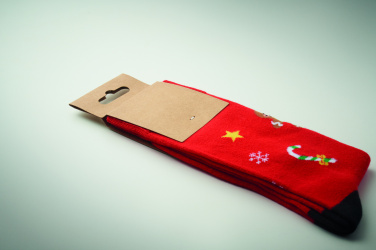 Logo trade promotional products picture of: Pair of Christmas socks L