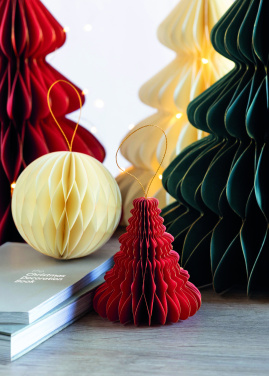 Logo trade promotional products picture of: Christmas paper tree hanger