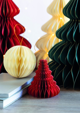 Logotrade promotional merchandise image of: Christmas paper tree hanger
