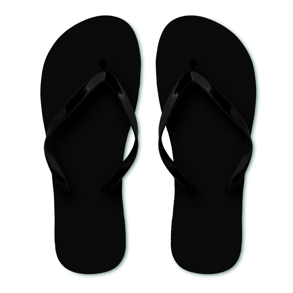 Logo trade promotional merchandise photo of: EVA beach slippers L