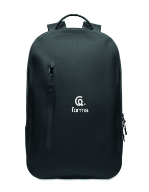 Logo trade promotional items image of: 300D RPET computer backpack