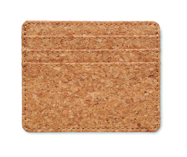 Logo trade promotional products image of: Cork cardholder with RFID