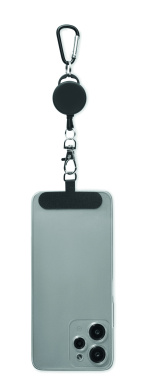 Logo trade advertising products image of: Retractable phone holder