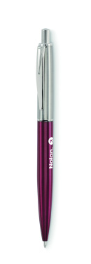 Logo trade corporate gift photo of: Push button pen in box