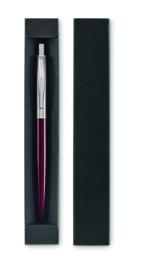 Logotrade promotional product image of: Push button pen in box