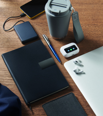 Logo trade promotional products image of: A5 PU notebook