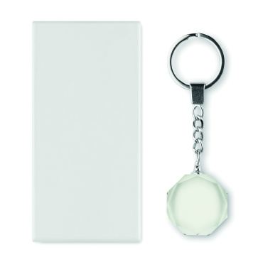 Logotrade promotional product picture of: Glass round award key ring
