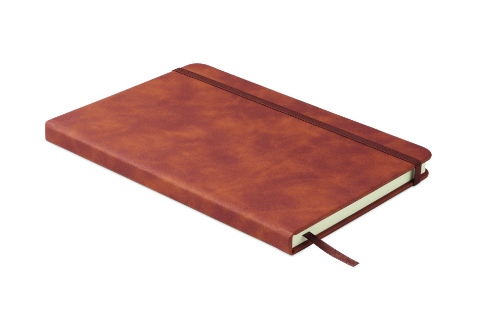 Logotrade corporate gift picture of: A5 smokey PU notebook