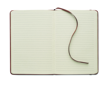Logotrade advertising product image of: A5 smokey PU notebook